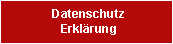 Datenschutz Erklärung 2018